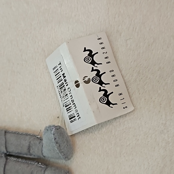 Silk Road Bazaar Tin Man Handmade Felt Ornament - Picture 5 of 11